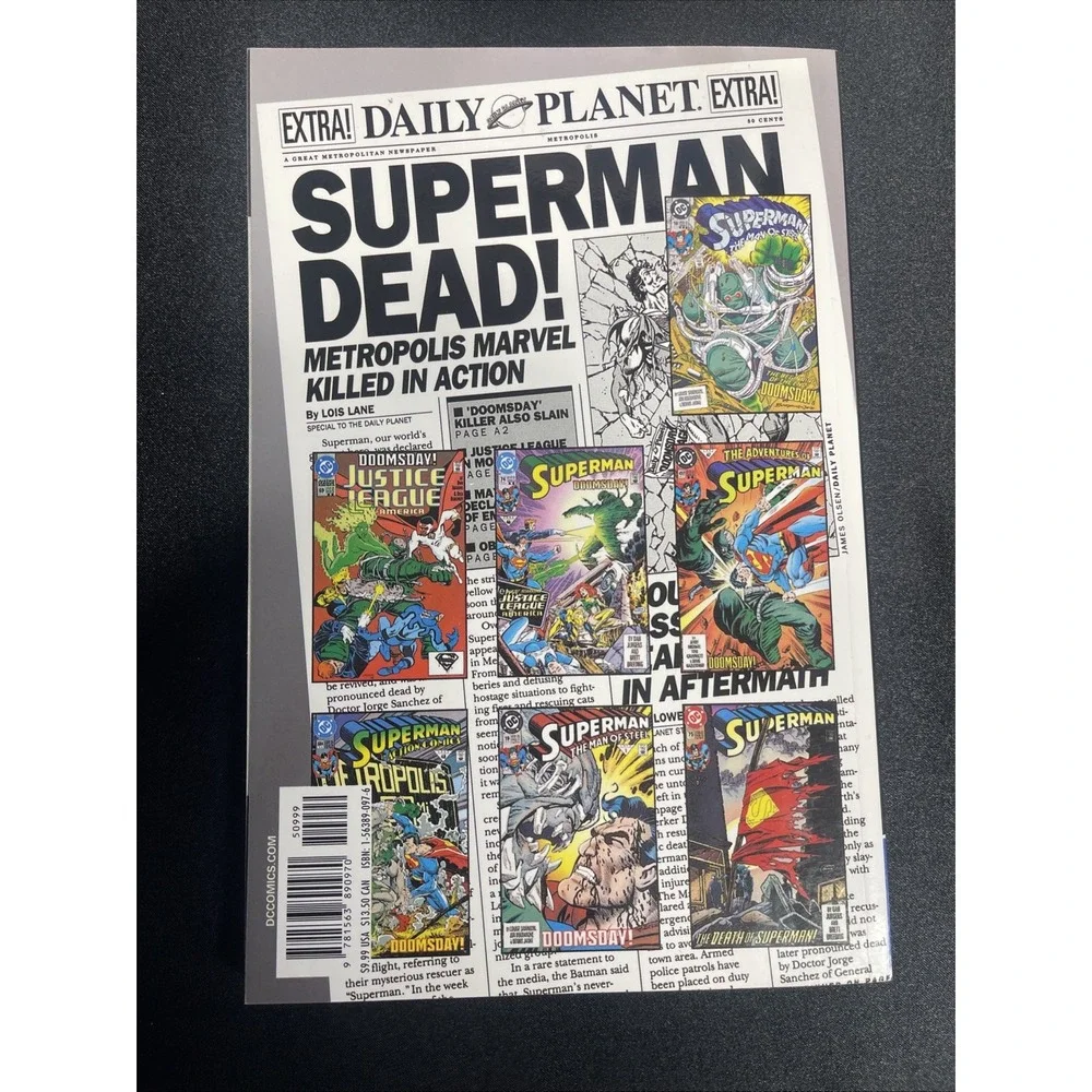 The Death of Superman Fourteenth Printing (DC Comics January 1993) - Picture 2 of 2